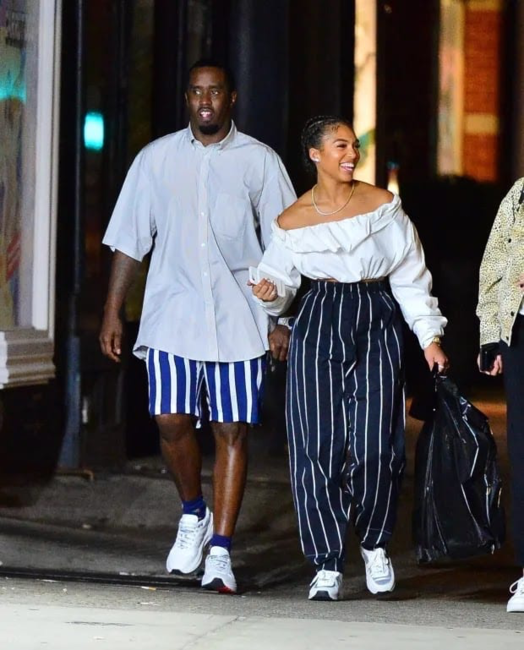Sean Diddy On A Date With Steve Harvey's Daughter 'Lori'