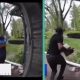 Bold Thief Snatches A Man's Package Straight Out Of His Hands Right On His Front Porch